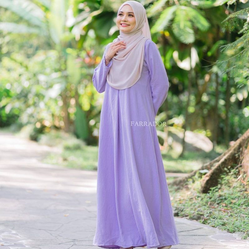 JUBAH PREMIUM LAVENDER